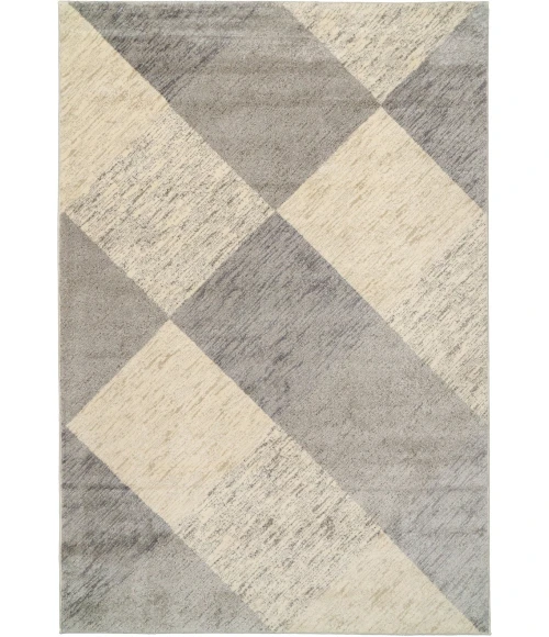 Dynamic Rugs MONROE Ivory/Grey 9812 2ft. 7in. x 4ft. 11in. Rect. Rug