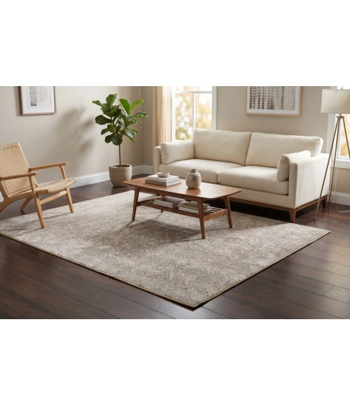 Dynamic Rugs MYSTERIO Silver 1217 2ft. x 3ft. 11in. Rect. Rug