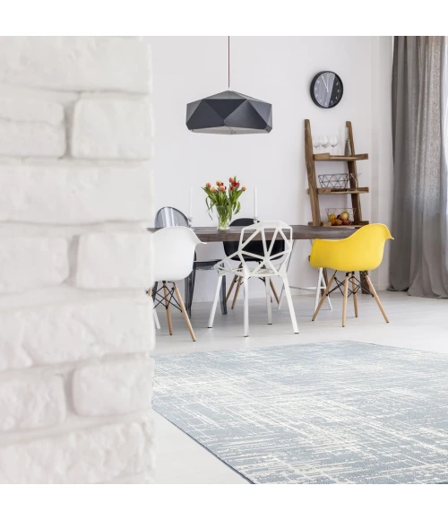 Dynamic Rugs MYSTERIO Blue 12189 5ft. 3in. x 7ft. 7in. Rect. Rug