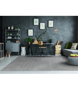 Dynamic Rugs MYSTERIO Dark Grey 12222 7ft. 10in. x 10ft. 10in. Rect. Rug