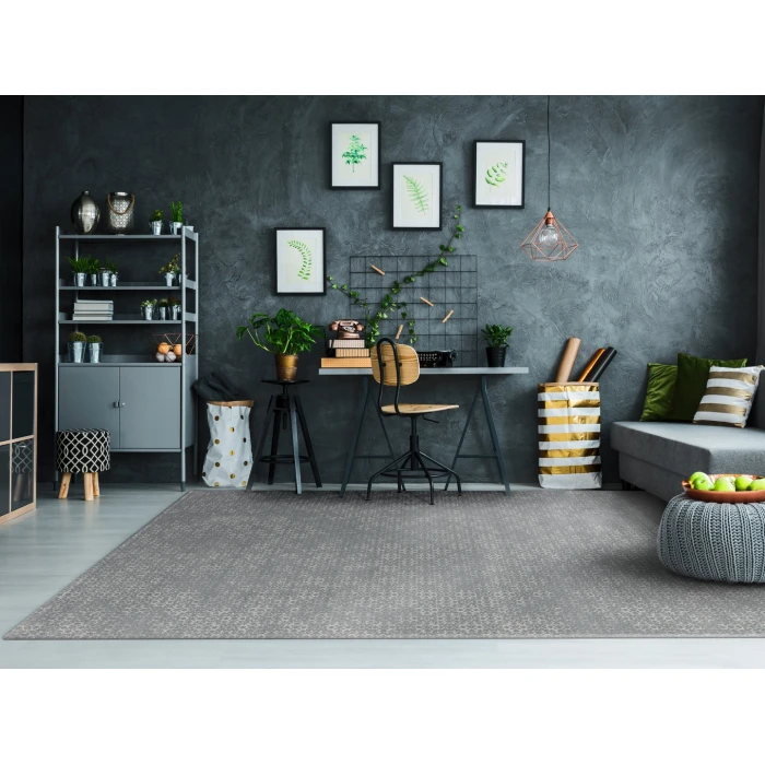 Dynamic Rugs MYSTERIO Dark Grey 12222 6ft. 7in. x 9ft. 6in. Rect. Rug