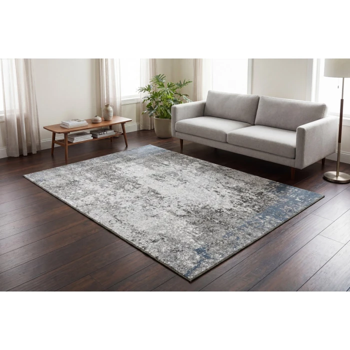 Dynamic Rugs MYSTERIO Beige/Grey/Taupe 12257 6ft. 7in. x 9ft. 6in. Rect. Rug