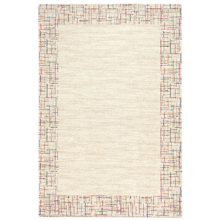 Dynamic Rugs MEHARI Ivory/Multi 23152 2ft. x 3ft. 11in. Rect. Rug