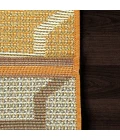 Dynamic Rugs NEWPORT Orange 96003 7ft. 10in. x 10ft. 10in. Rect. Rug