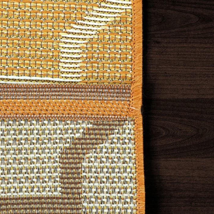 Dynamic Rugs NEWPORT Orange 96003 7ft. 10in. x 10ft. 10in. Rect. Rug