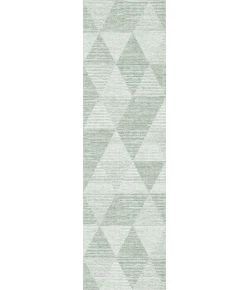 Dynamic Rugs NEWPORT Green 96004 2ft. 2in. x 7ft. 7in. Rect. Rug