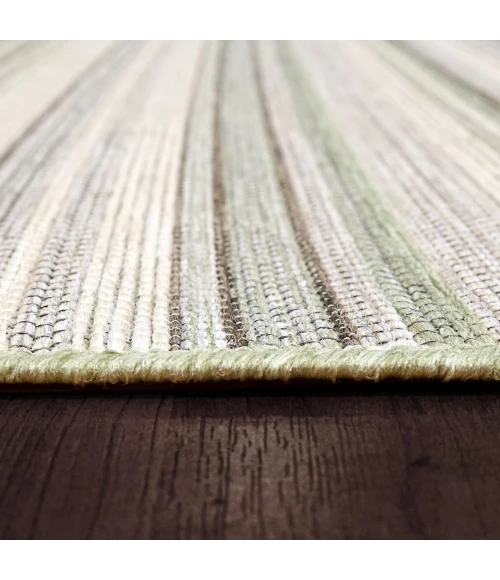 Dynamic Rugs NEWPORT Green/Ivory 96005 7ft. 10in. x 10ft. 10in. Rect. Rug