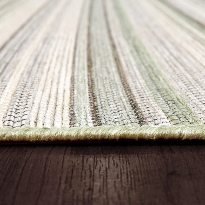 Dynamic Rugs NEWPORT Green/Ivory 96005 2ft. 2in. x 7ft. 7in. Rect. Rug