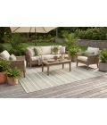 Dynamic Rugs NEWPORT Green/Ivory 96005 7ft. 10in. x 10ft. 10in. Rect. Rug