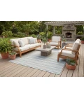 Dynamic Rugs NEWPORT Ivory/Blue 96005 3ft. 11in. x 5ft. 7in. Rect. Rug