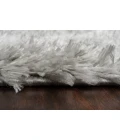 Dynamic Rugs NORDIC Silver/White 7431 2ft. 7in. x 5in. Rect. Rug