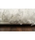 Dynamic Rugs NORDIC White/Silver 7433 2ft. 7in. x 5in. Rect. Rug