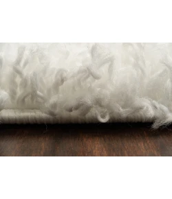 Dynamic Rugs NORDIC White/Silver 7433 2ft. 7in. x 5in. Rect. Rug