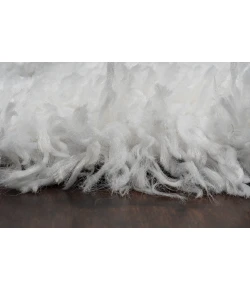 Dynamic Rugs NORDIC White/Silver 7434 2ft. 7in. x 5ft. Rect. Rug