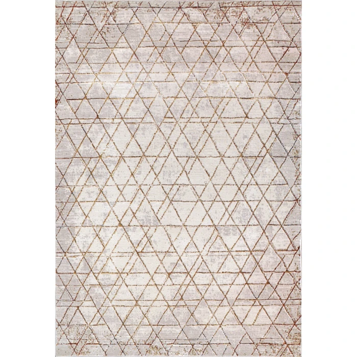Dynamic Rugs OBSESSION Beige/Cream 9531 7ft. 10in. x 10ft. Rect. Rug