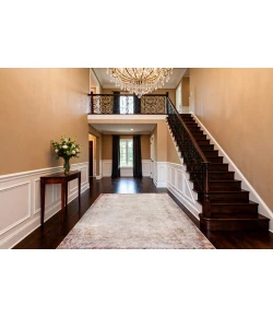 Dynamic Rugs OBSESSION Cream/Red 9532 7ft. 10in. x 10in. Rect. Rug