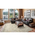 Dynamic Rugs OCTO Cream/Multi 6903 2ft. 2in. x 7ft. 7in. Rect. Rug