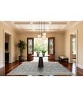 Dynamic Rugs OLIVIA Grey 12730 6ft. 7in. x 9ft. 6in. Rect. Rug