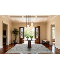 Dynamic Rugs OLIVIA Grey 12730 5ft. 3in. x 7ft. 7in. Rect. Rug