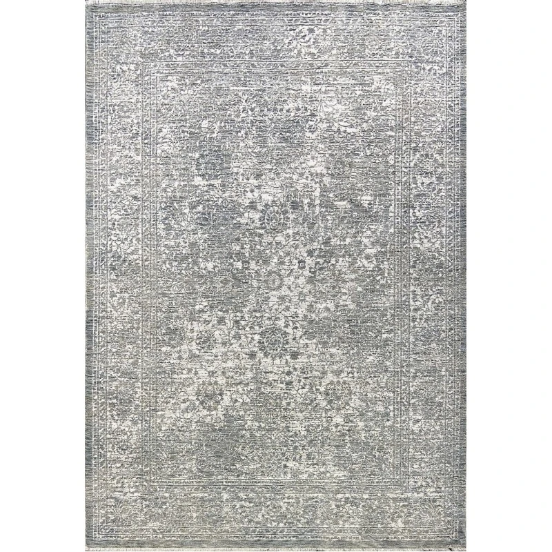 Dynamic Rugs OLIVIA Grey/Light Grey 12731 6ft. 7in. x 9ft. 6in. Rect. Rug