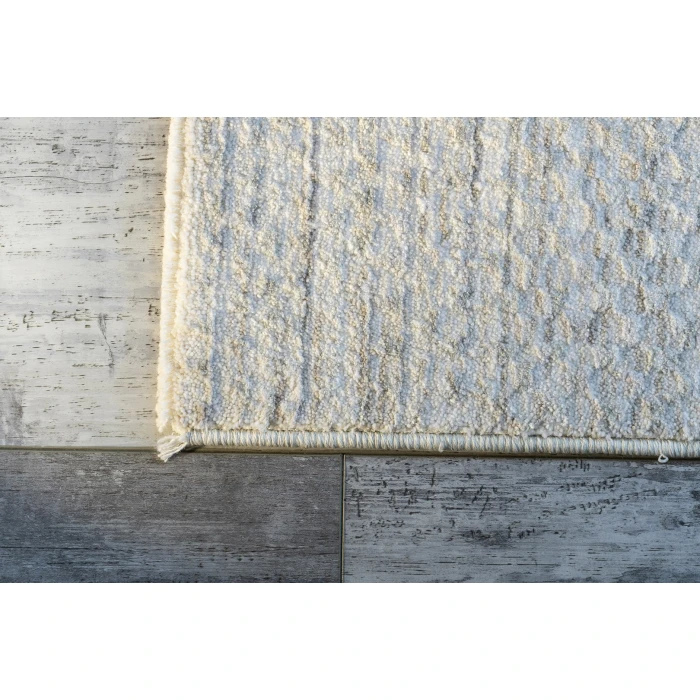Dynamic Rugs OLIVIA Ivory/Grey 12732 5ft. 3in. x 7ft. 7in. Rect. Rug