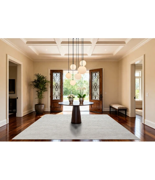 Dynamic Rugs OLIVIA Ivory/Grey 12732 2ft. 2in. x 7ft. Rect. Rug