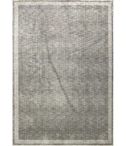 Dynamic Rugs OLIVIA Anthracite/Ivory 12734 7ft. 10in. x 10in. Rect. Rug