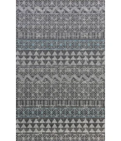 Dynamic Rugs ORACLE Grey/Blue 2142 8ft. x 11ft. Rect. Rug