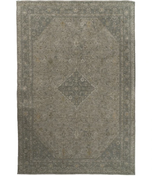 Dynamic Rugs PACIFIC Grey/Ivory 15942 7ft. 10in. x 10in. Rect. Rug