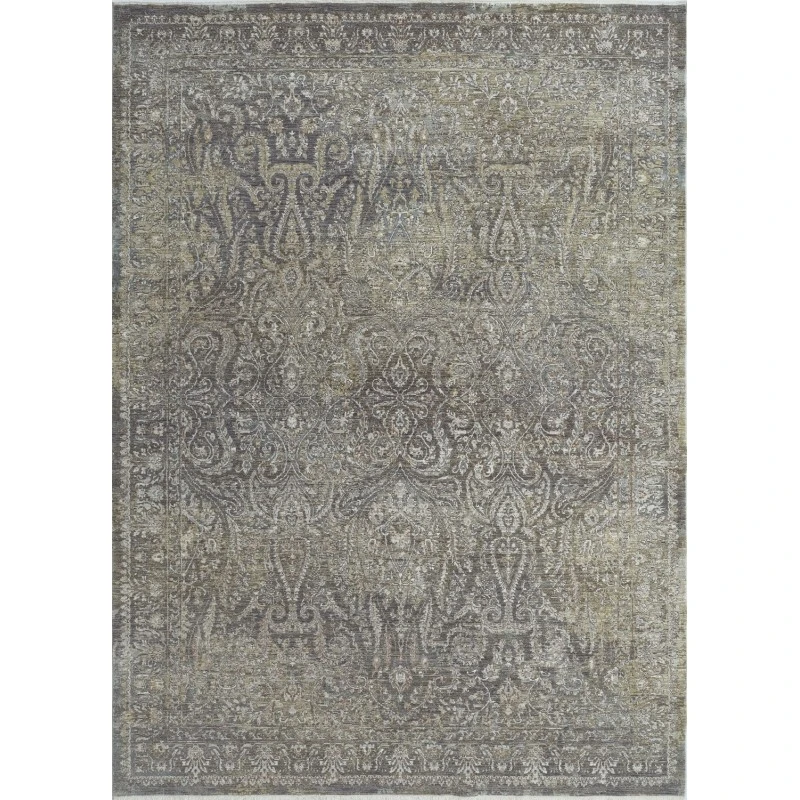 Dynamic Rugs PANDORA Brown/Beige/White 17641 9ft. x 12ft. 6in. Rect. Rug