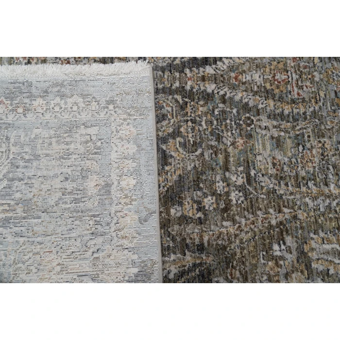 Dynamic Rugs PANDORA Brown/Beige/White 17641 6ft. 7in. x 9ft. 6in. Rect. Rug