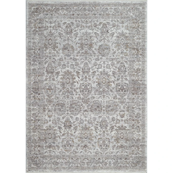 Dynamic Rugs PATARA Silver/Rust/Multi 10575 5ft. 3in. x 7ft. 6in. Rect. Rug