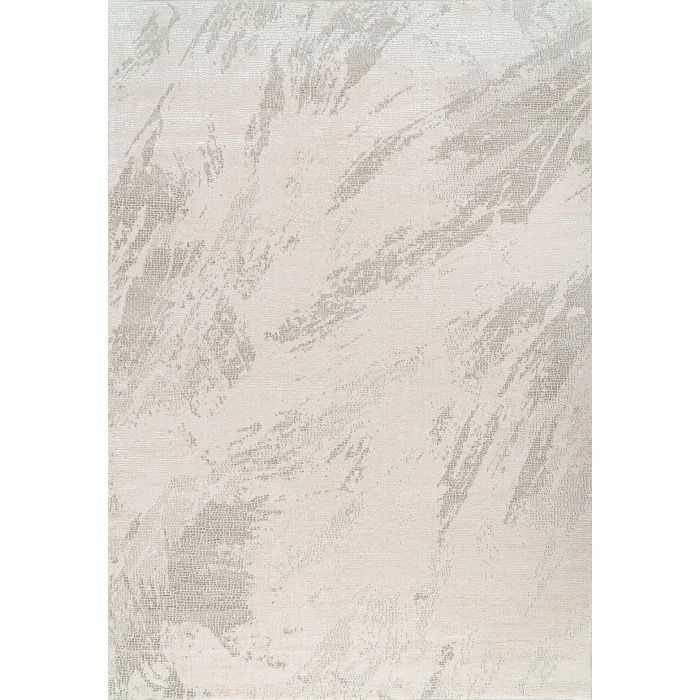 Dynamic Rugs PENTA Cream/Ivory 6320 6ft. 7in. x 9ft. 10in. Rect. Rug
