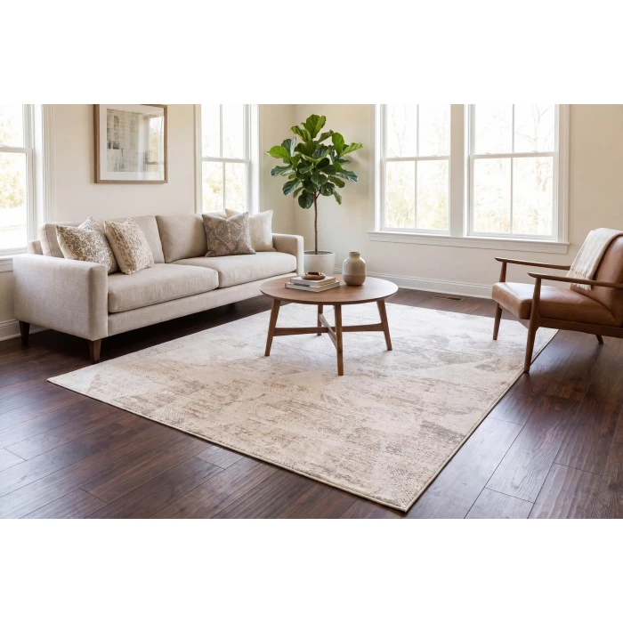 Dynamic Rugs PENTA Grey 6324 5ft. 3in. x 7ft. 7in. Rect. Rug