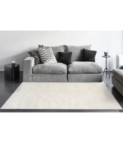 Dynamic Rugs PIKE Light Grey/Grey 11200 5ft. 2in. x 7ft. Rect. Rug