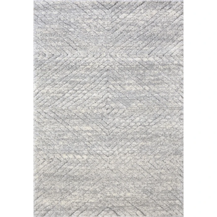Dynamic Rugs PIKE Grey/Dark Grey 11200 5ft. 2in. x 7ft. Rect. Rug