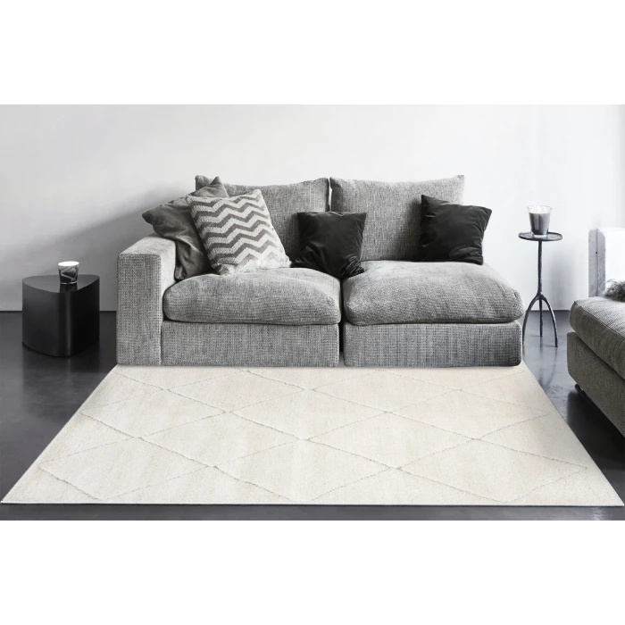 Dynamic Rugs PIKE Ivory 11206 5ft. 2in. x 7ft. Rect. Rug