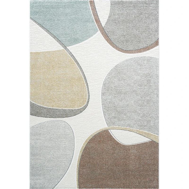 Dynamic Rugs POLARIS Ivory/Multi 46004 2ft. x 3ft. 11in. Rect. Rug