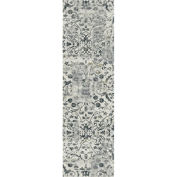 Dynamic Rugs QUARTZ Light Grey 25010 2ft. 2in. x 7ft. 7in. Rect. Rug