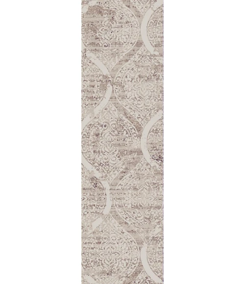 Dynamic Rugs QUARTZ Ivory 26190 2ft. 2in. x 7ft. 7in. Rect. Rug
