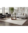 Dynamic Rugs QUARTZ Ivory/Beige 27031 5ft. 3in. Round Rug