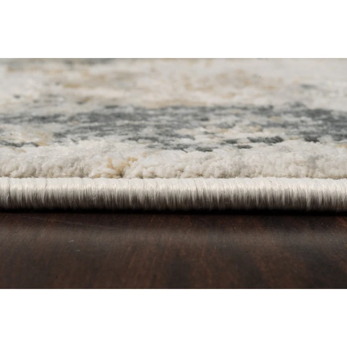 Dynamic Rugs QUARTZ Beige/Grey 27031 5ft. 3in. Round Rug