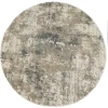 Dynamic Rugs QUARTZ Beige/Grey 27031 5ft. 3in. Round Rug