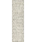 Dynamic Rugs QUARTZ Ivory/Silver 27039 2ft. 2in. x 7ft. 7in. Rect. Rug