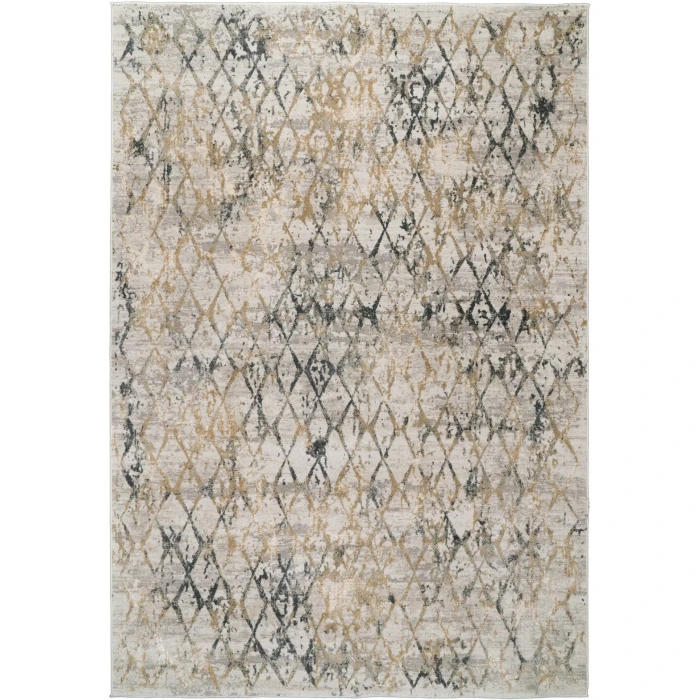 Dynamic Rugs QUARTZ Light Beige/Grey 27039 3ft. 11in. x 5ft. 7in. Rect. Rug