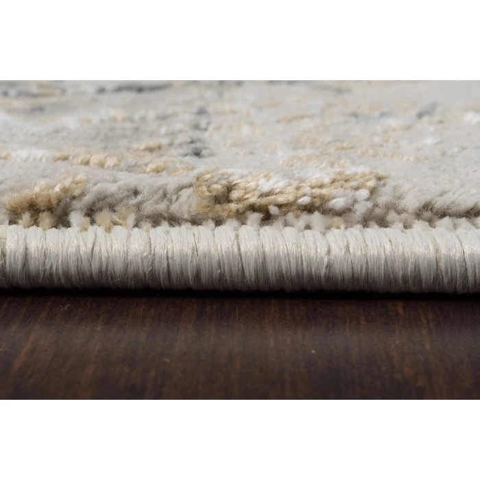 Dynamic Rugs QUARTZ Light Beige/Grey 27040 2ft. 2in. x 7ft. 7in. Rect. Rug