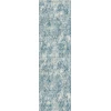 Dynamic Rugs QUARTZ Ivory/Blue 27040 2ft. 2in. x 7ft. 7in. Rect. Rug