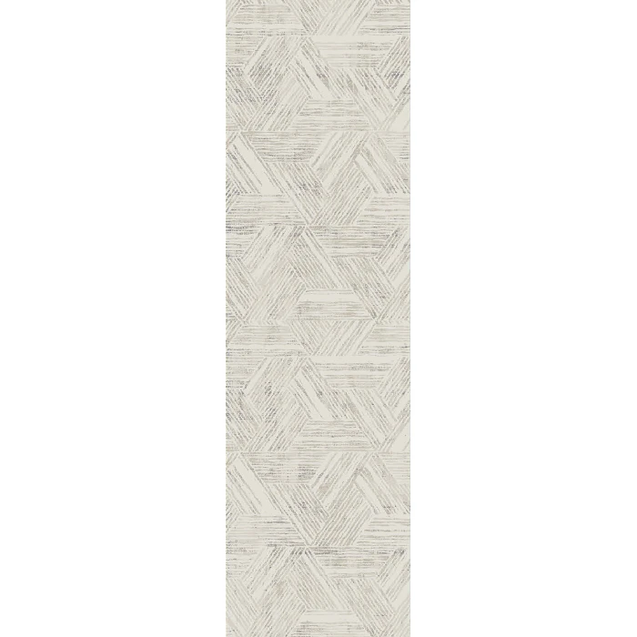 Dynamic Rugs QUARTZ Ivory 27041 2ft. 2in. x 7ft. 7in. Rect. Rug