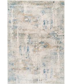 Dynamic Rugs QUARTZ Ivory/Blue 27050 3ft. 11in. x 5ft. 7in. Rect. Rug