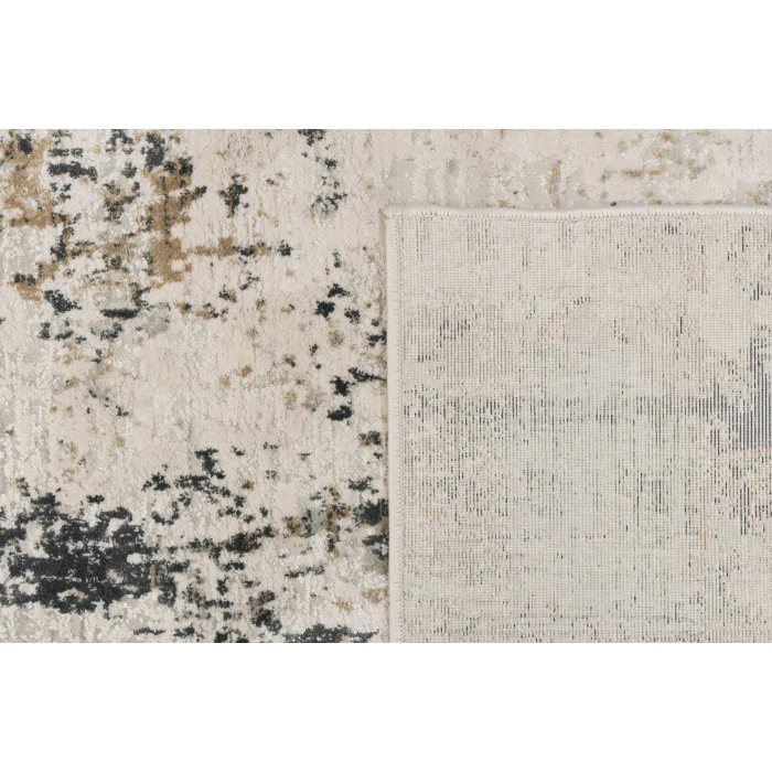 Dynamic Rugs QUARTZ Ivory/Grey 27050 3ft. 11in. x 5ft. 7in. Rect. Rug